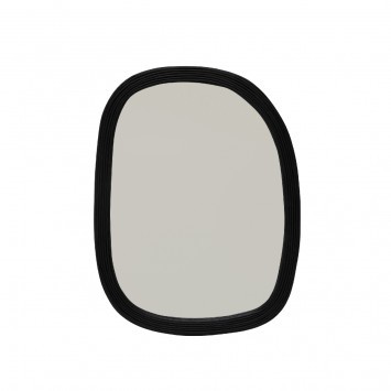 Le miroir Liam black 75x55 cm
