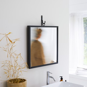 Square - Miroir en métal 50 cm