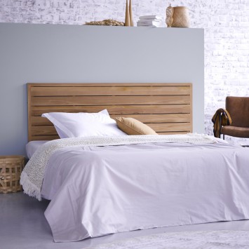 Minimalys - Tête de lit en teck massif 165 cm