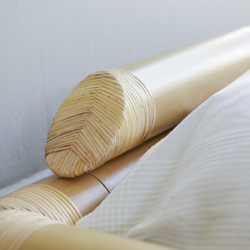 Balyss - Lit futon en bambou 160x200 cm