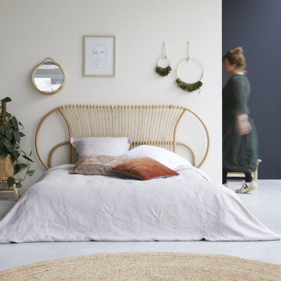 Leontie - Tête de lit en rotin 190 cm