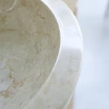 Calypso - Vasque en marbre cream