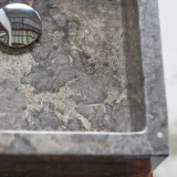 Slats - Vasque en marbre grey