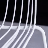 Arty - Chaise en métal white