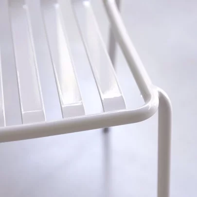 Gaby - Chaise en métal white