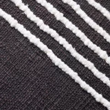 Yarn - Housse de coussin en coton 50x50 cm, brown