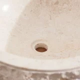 Scrula  - Vasque en marbre cream
