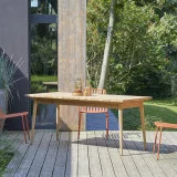 Vadim - Table de jardin en teck massif 6/8 pers.