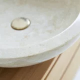 Calypso - Vasque en marbre cream