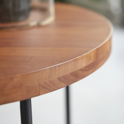Key Wood - Table basse en teck massif