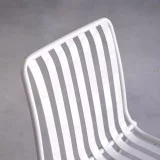 Gaby - Chaise en métal white