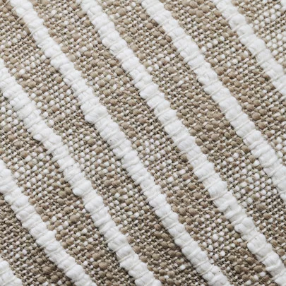 Yarn - Housse de coussin en coton 50x50 cm, light brown