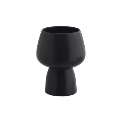 Asar - Vase en terre cuite, black