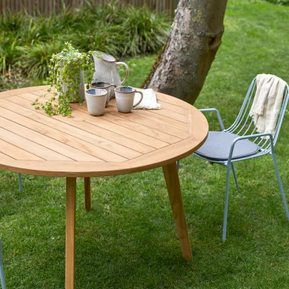 Mila - Table de jardin en teck massif 6 pers.