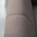 Finn - Canapé en tissu gris taupe 3 places