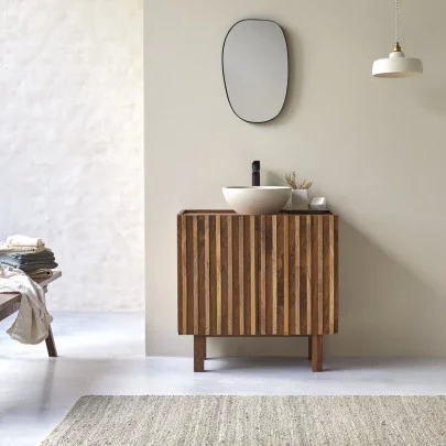 Milo - Meuble de salle de bain en manguier 78 cm