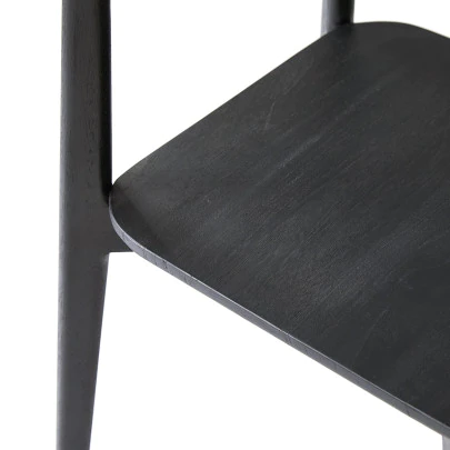 Jonàk - Chaise en teck massif black