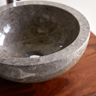 Bahya - Vasque en marbre grey